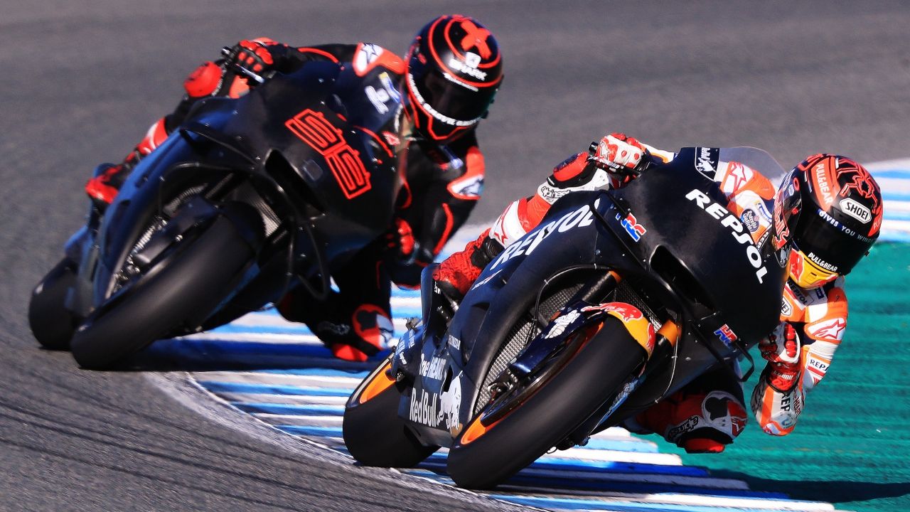 Marc Márquez y Jorge Lorenzo (Foto: Gold & Goose)