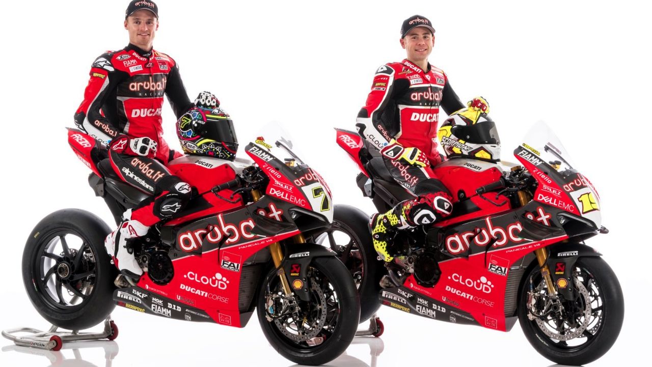 Ducati enseña la Ducati Panigale V4 R de Álvaro Bautista y Chaz Davies para WSBK 2019