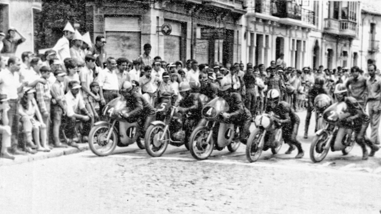 Gran Premio de La Bañeza de 1968. Inicio de la mítica carrera que contó con la participación de Ángel Nieto.
