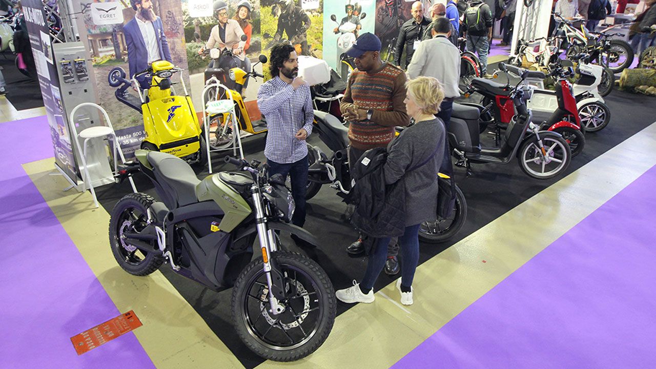La moto eléctrica gana terreno en MotoMadrid 2019