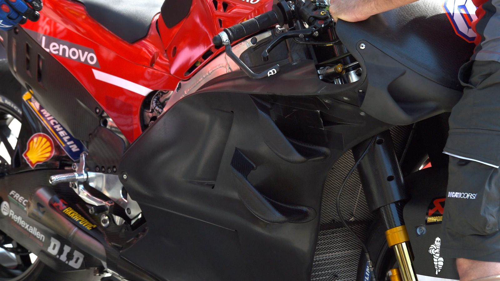 Aerodinámica MotoGP 2019