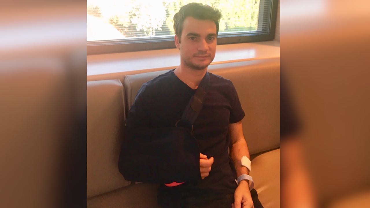 Pedrosa, intervenido con células madre de su fractura de clavícula