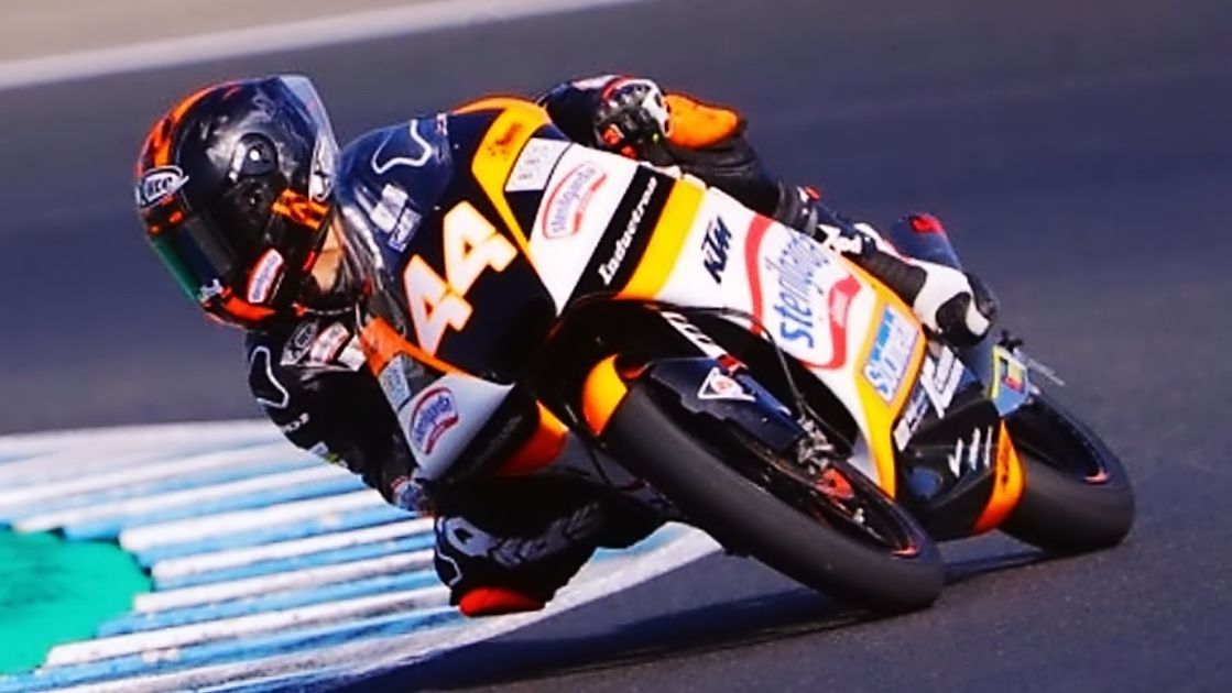 Arón Canet y Jaume Masiá lideran el segundo día de Moto3 2019 en Jerez
