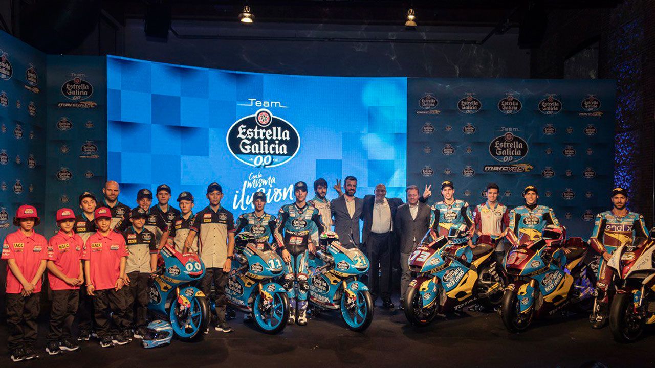 La pirámide de Estrella Galicia 0,0, de la base al Mundial de Moto2