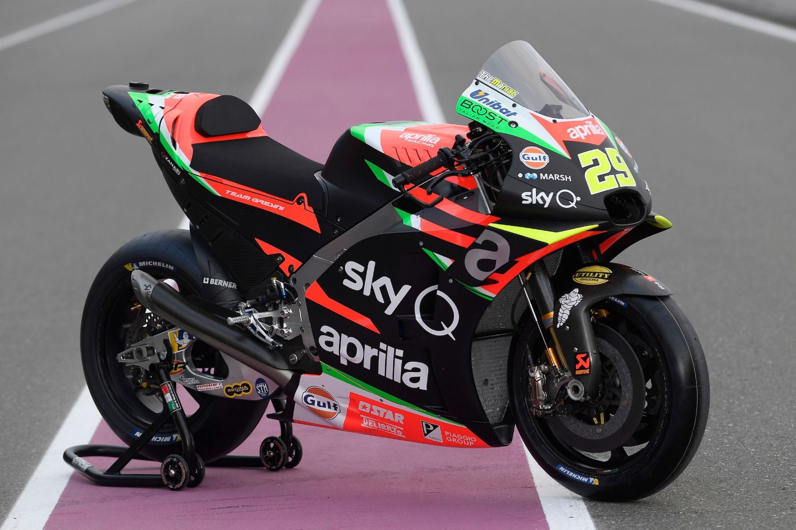 Aprilia RS-GP 2019, la MotoGP de Noale para 2019