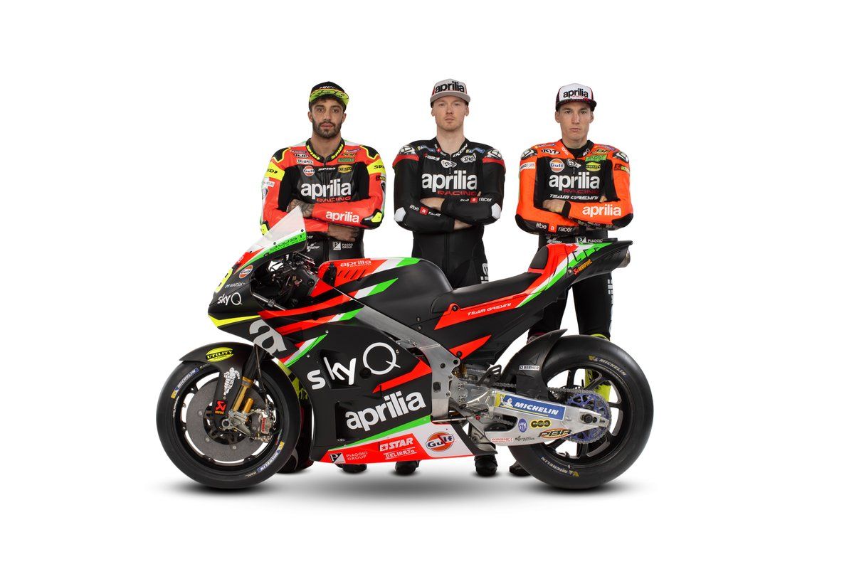 Aprilia RS-GP 2019, la MotoGP de Noale para 2019