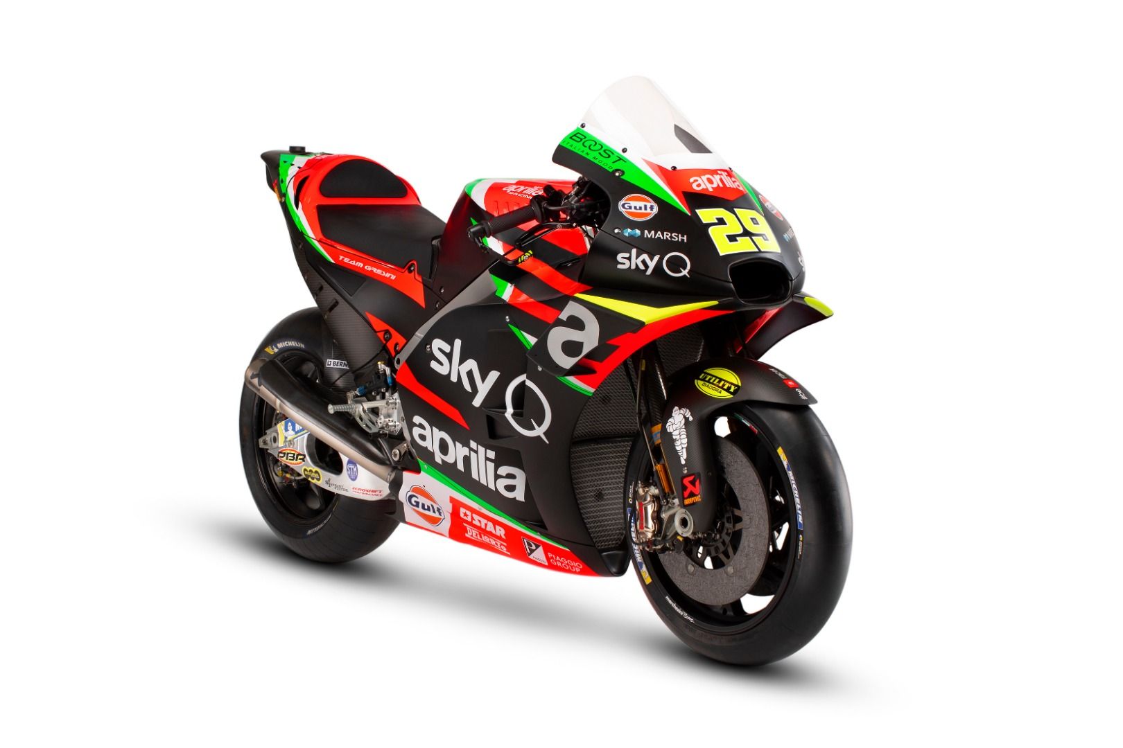 Aprilia RS-GP 2019, la MotoGP de Noale para 2019