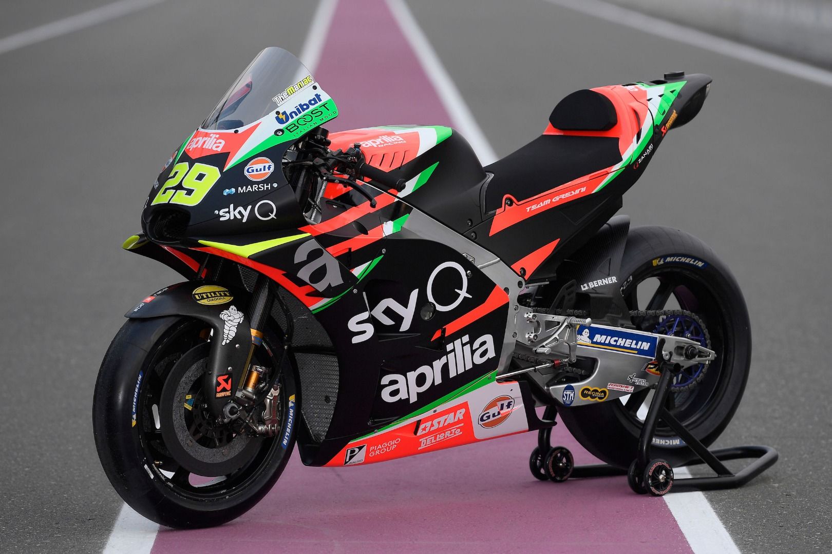Aprilia RS-GP 2019, la MotoGP de Noale para 2019