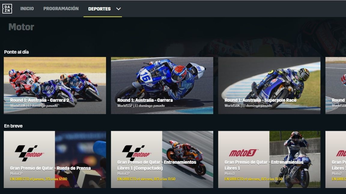 DAZN ya está en España