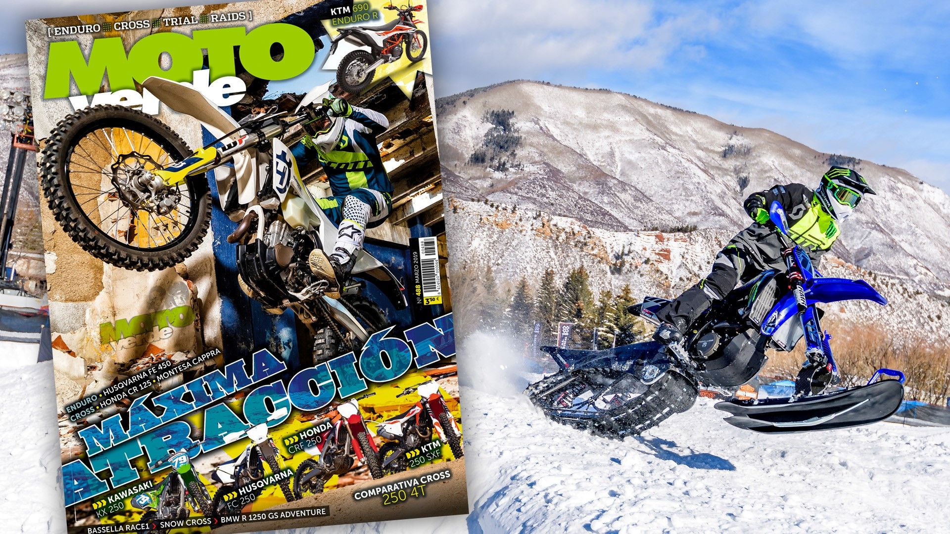 MOTO VERDE 488, contenidos y sumario de la revista