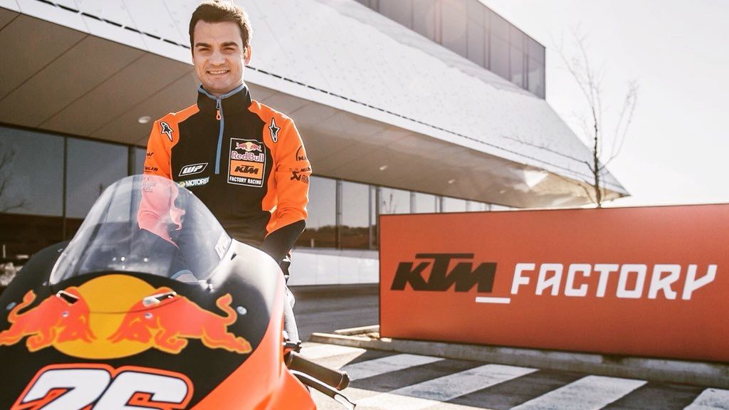 Dani Pedrosa con su KTM