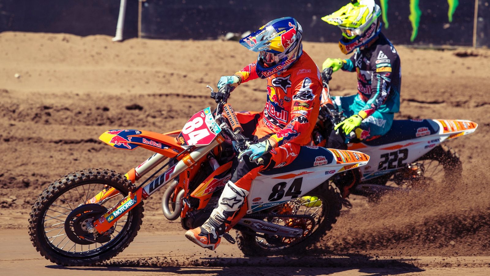 Jeff Herlings y Tony Cairoli (Foto: KTM)