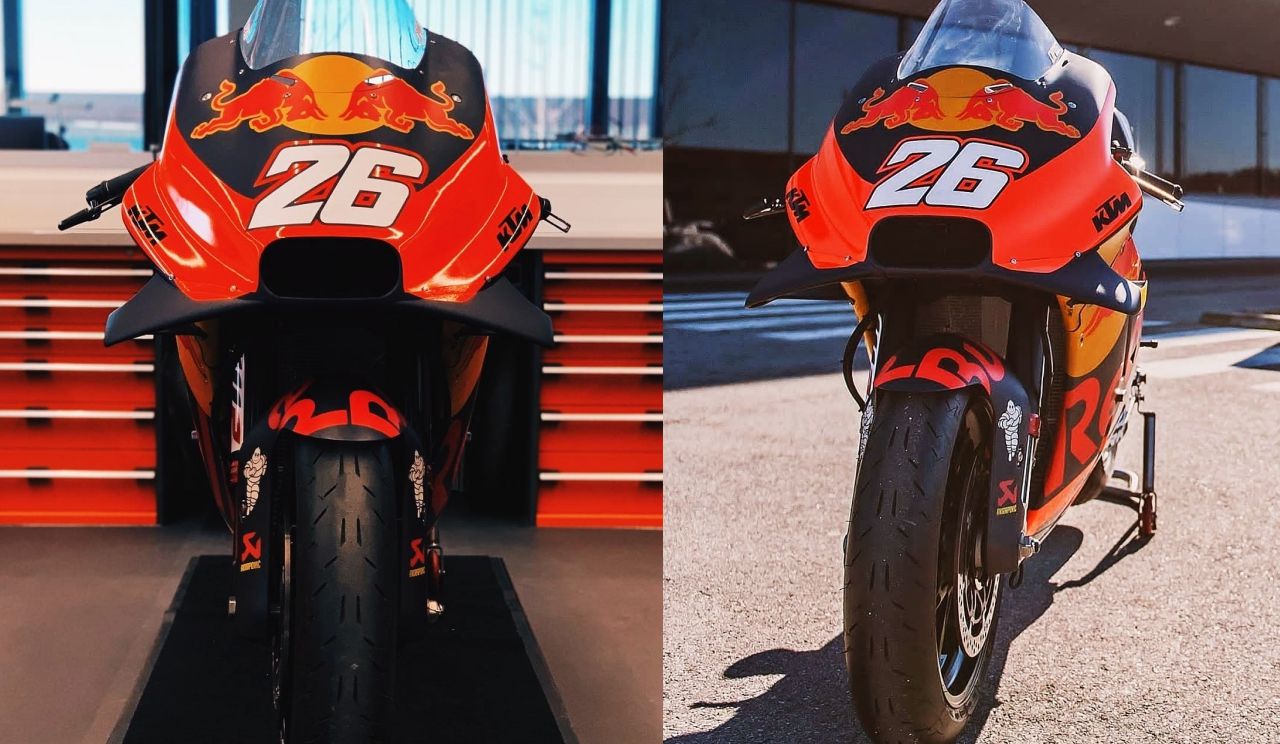 Dani Pedrosa con su KTM