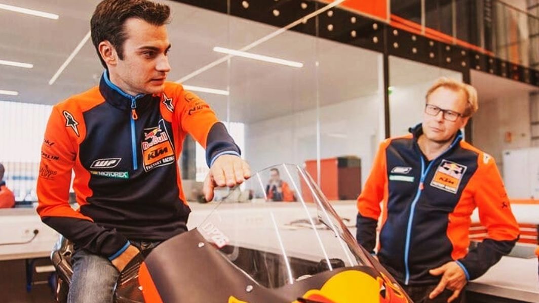 Dani Pedrosa con su KTM