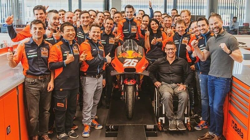 Dani Pedrosa con su KTM