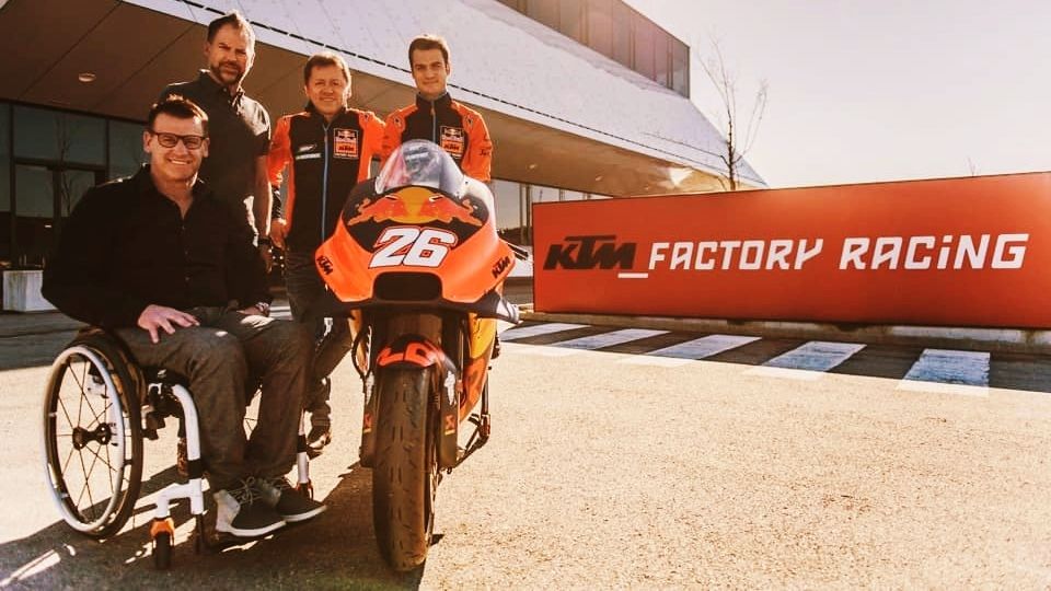 Dani Pedrosa con su KTM