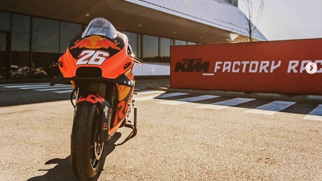 Dani Pedrosa con su KTM