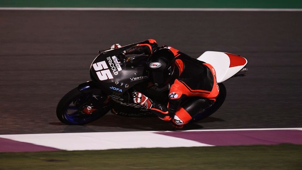 Romano Fenati lidera todas las sesiones el segundo día de test de Moto3 2019 en Qatar