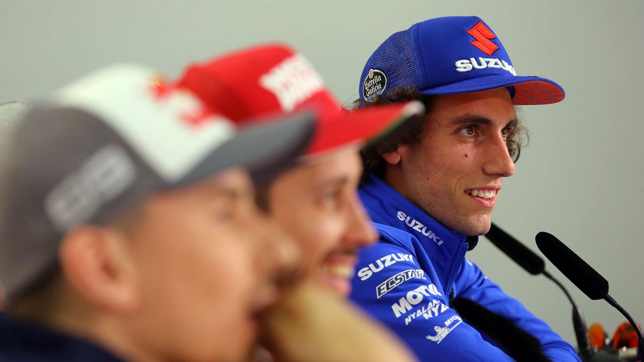 Álex Rins: “Quiero ganar el título y el que diga lo contrario que se dedique a las canicas”