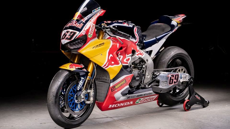 La Honda CBR1000RR SP2 de Nicky Hayden 2017
