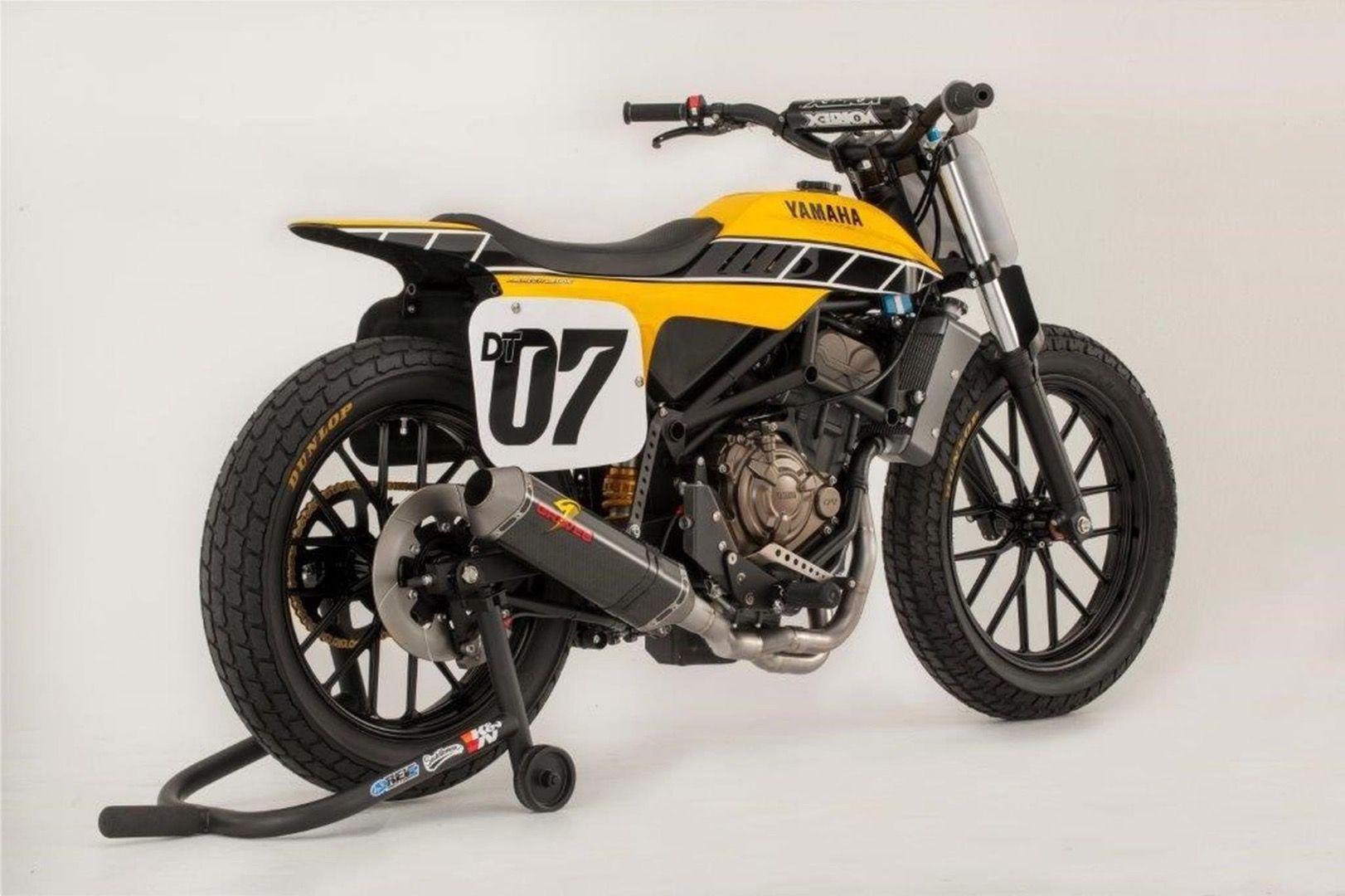 Yamaha MT-07 DT, la MT de flat track