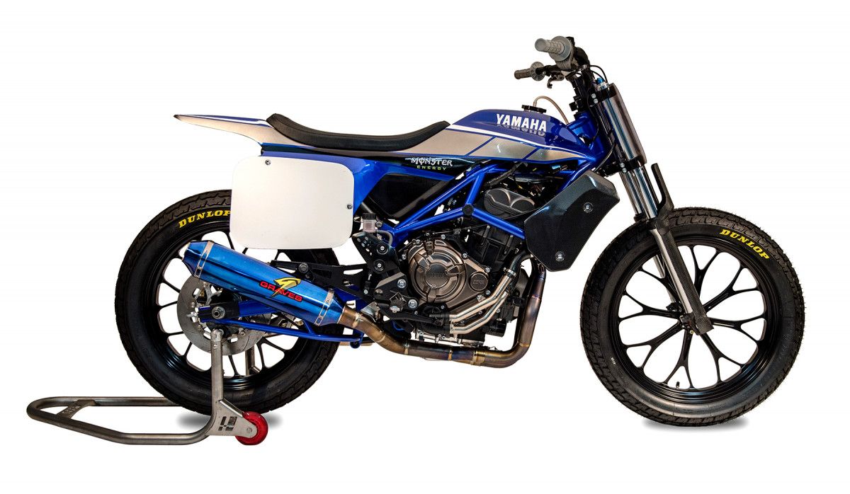 Yamaha MT-07 DT, la MT de flat track