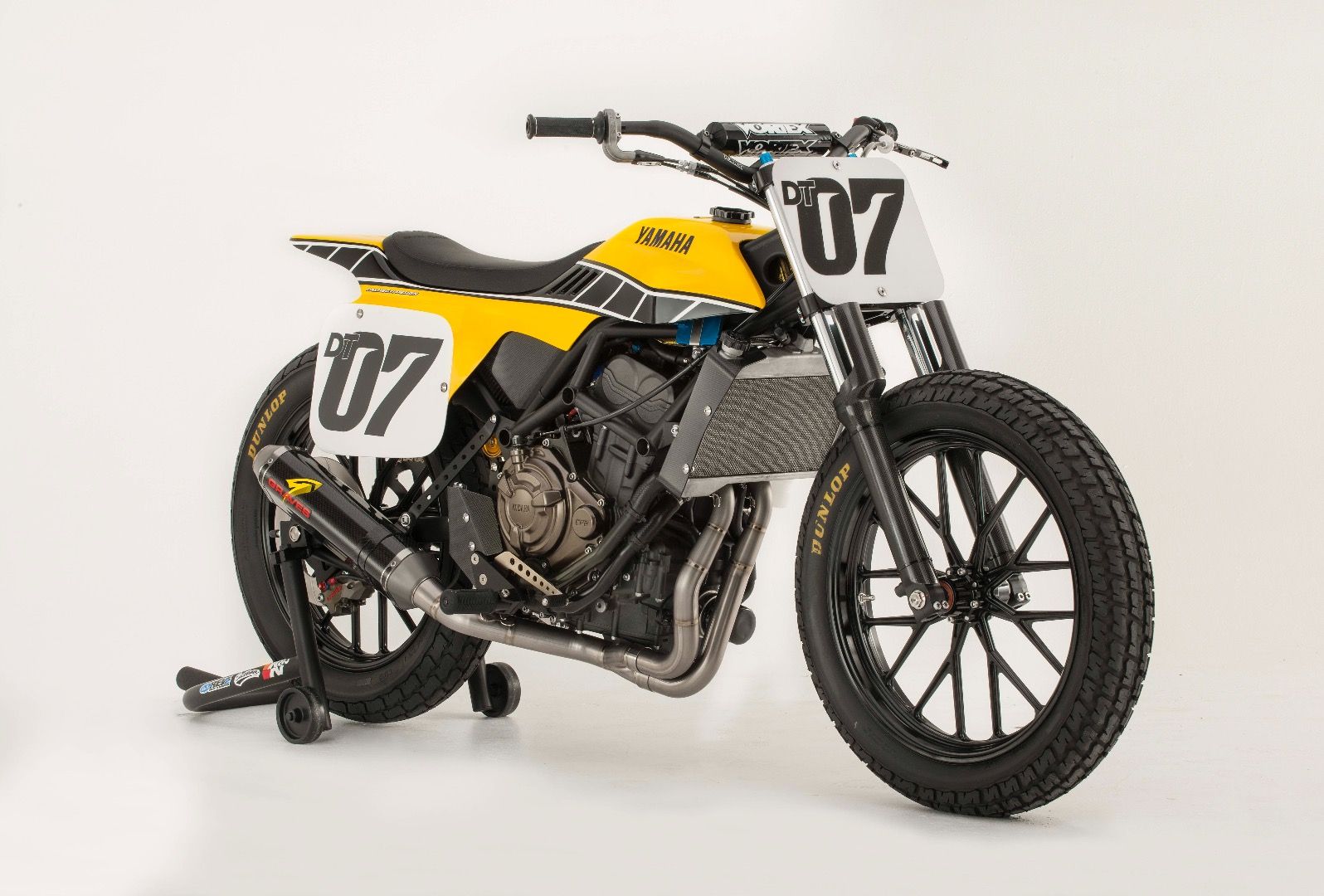 Yamaha MT-07 DT, la MT de flat track