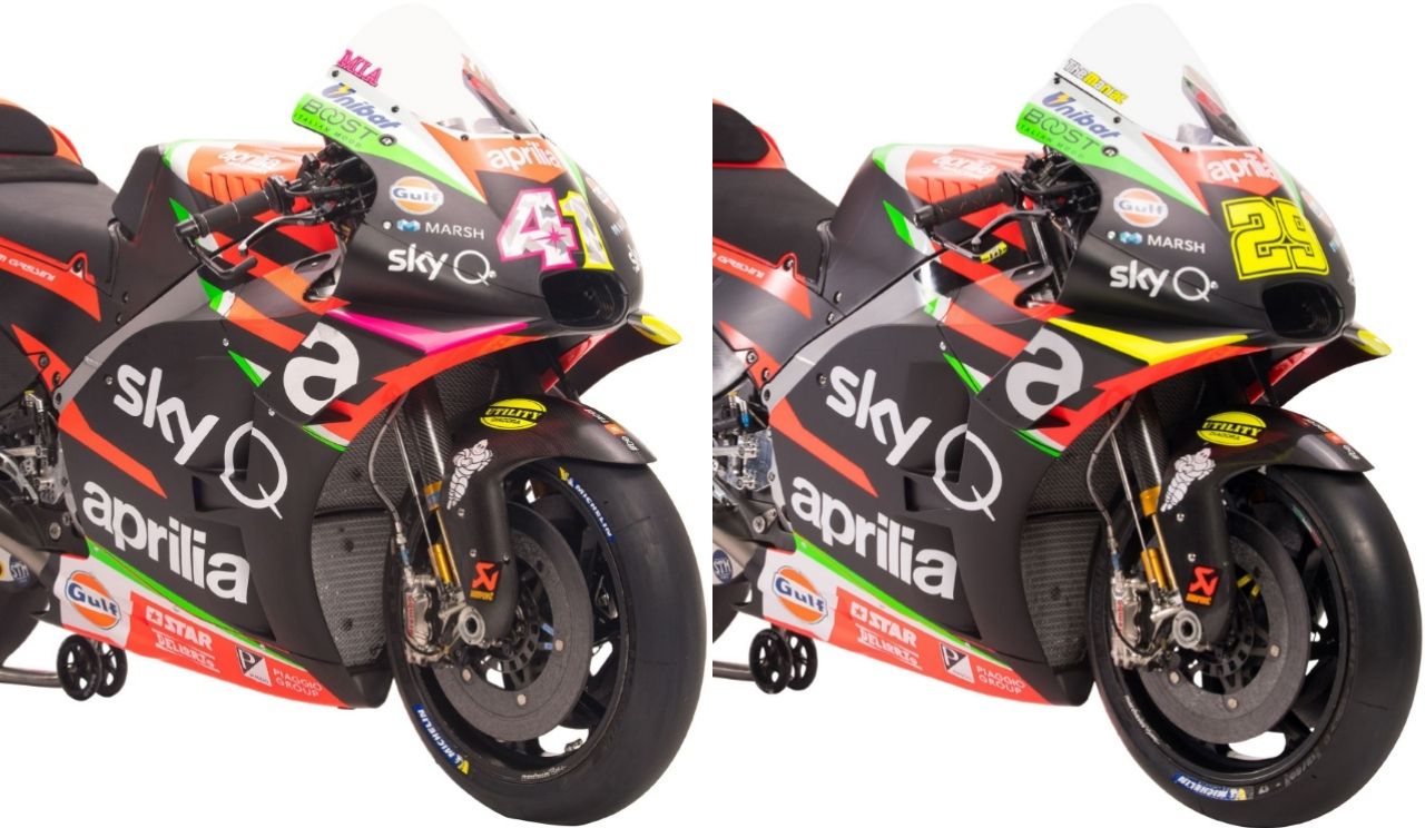 Las 6 motos de MotoGP 2019