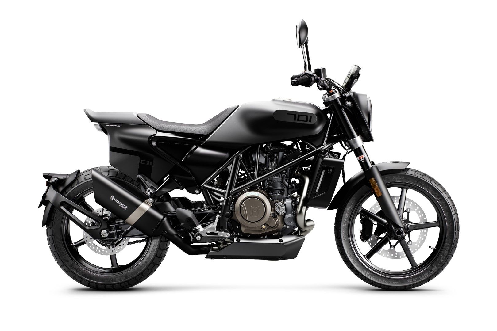 Husqvarna Svartpilen 701. Fotos