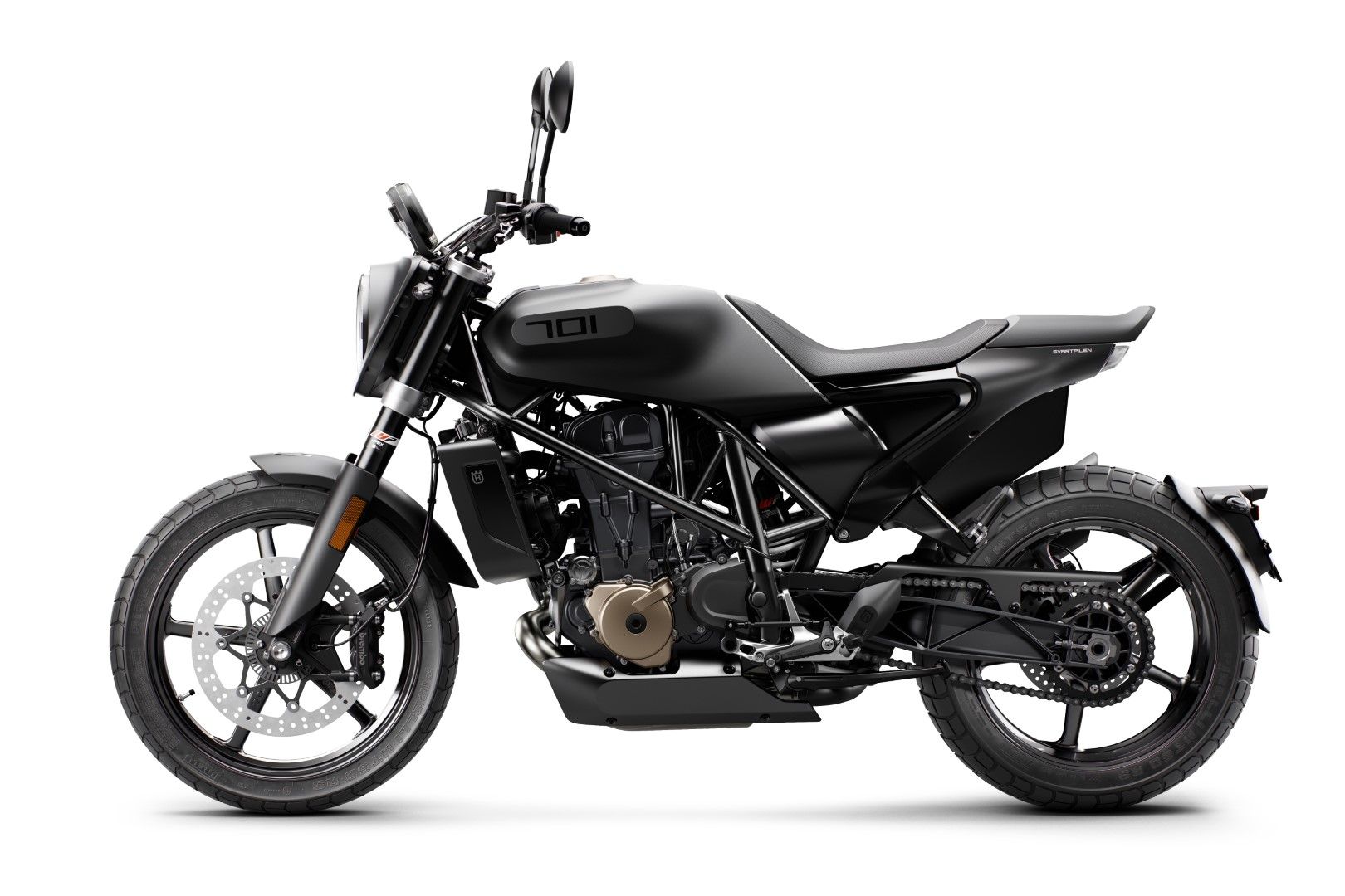 Husqvarna Svartpilen 701. Fotos