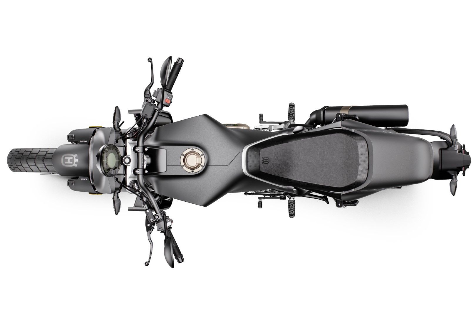 Husqvarna Svartpilen 701. Fotos