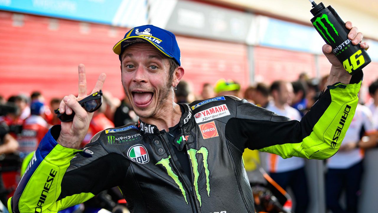 Valentino Rossi ve el vaso medio lleno: “Me gusta ser tercero en el campeonato”