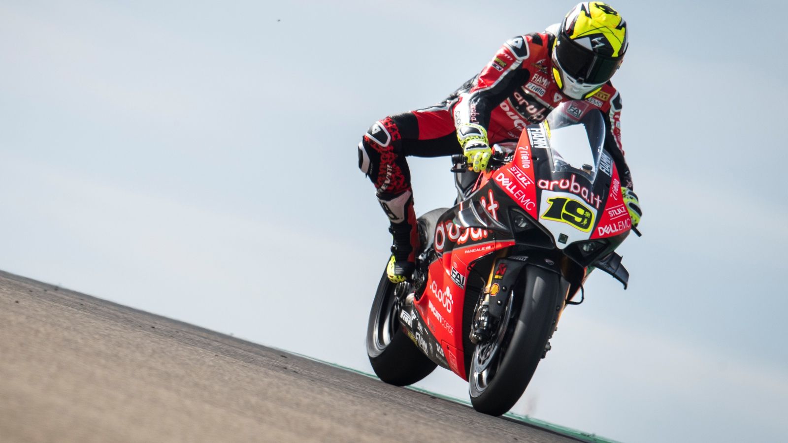 Álvaro Bautista en SBK Aragón