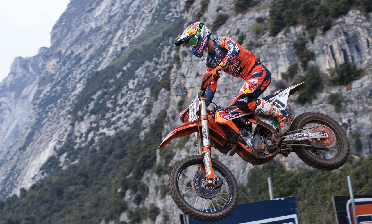 Jorge Prado, intratable en Trentino