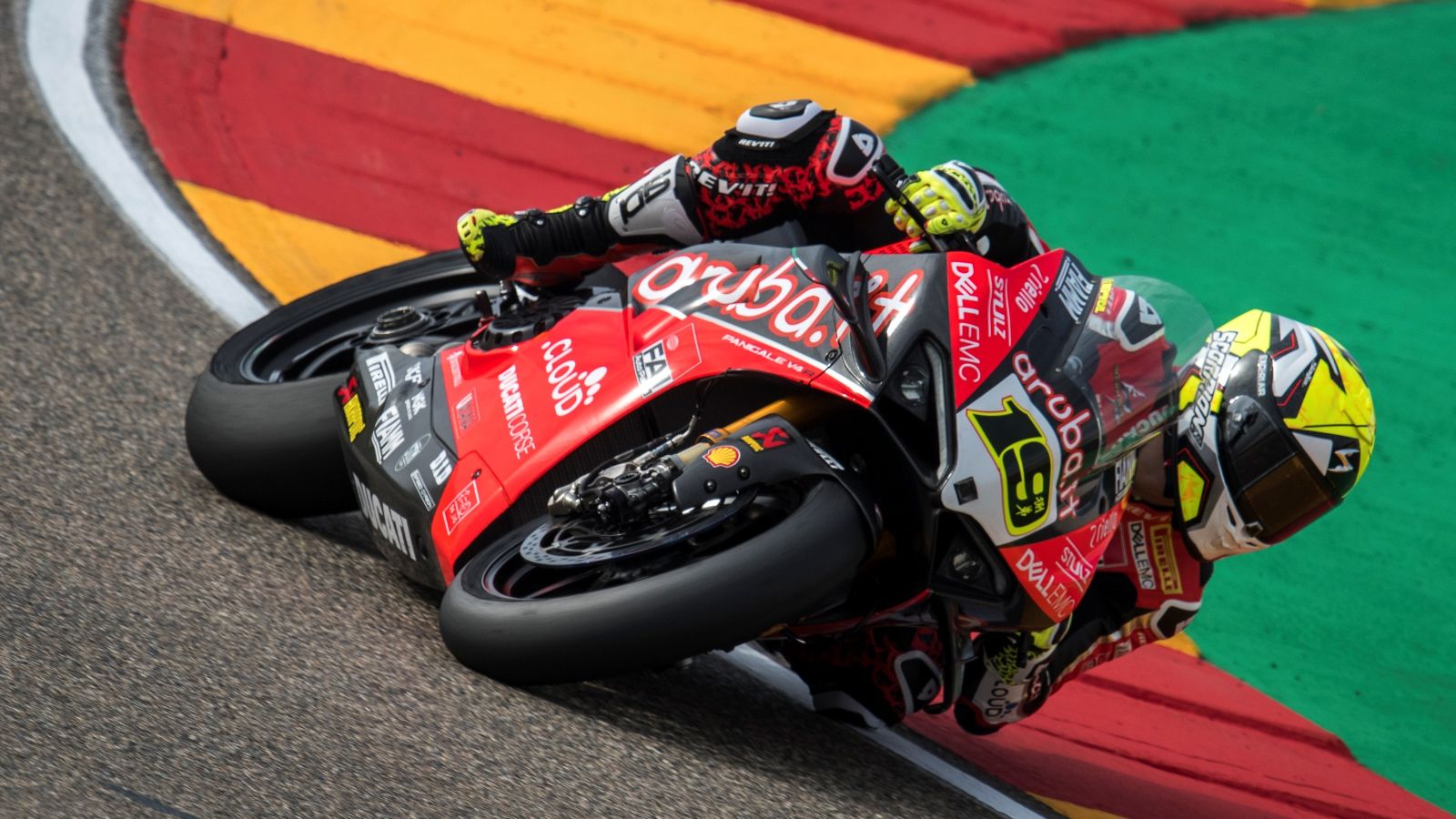 Álvaro Bautista en SBK Aragón