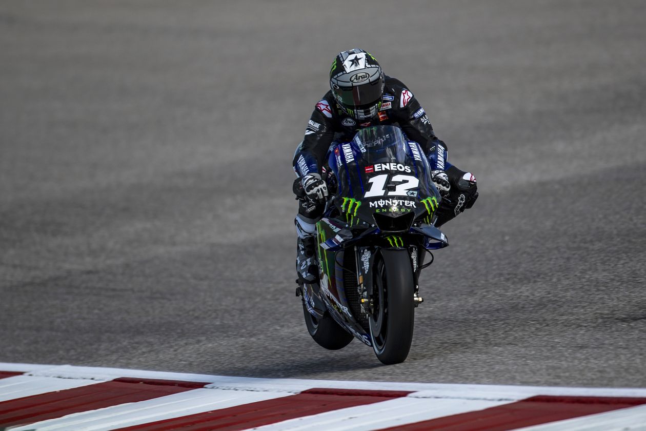 Maverick Viñales supera a Marc Márquez en los libres de MotoGP en Austin