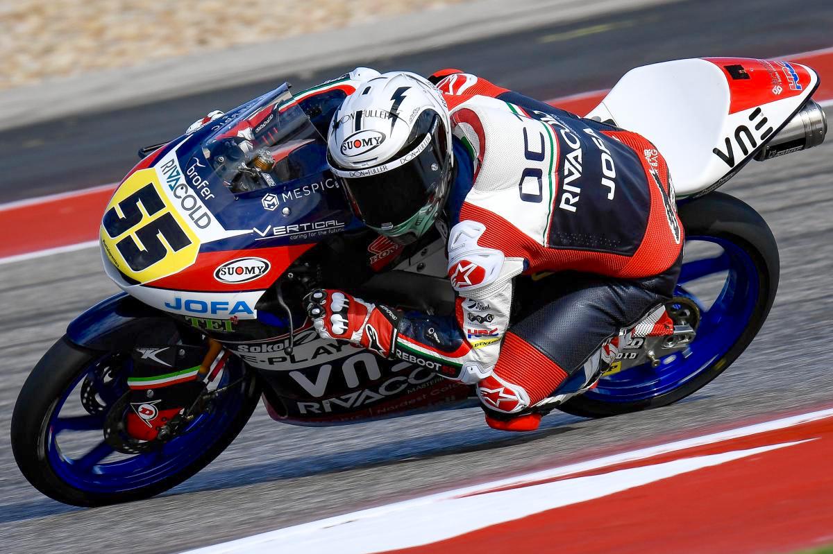 Romani Fenati lidera unos libres de Moto3 clave para el GP de Austin