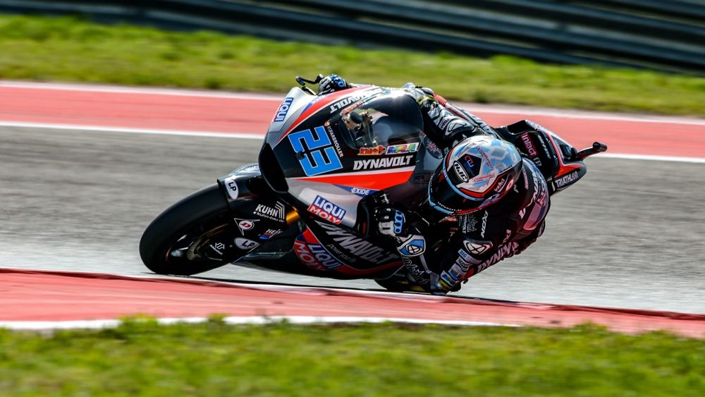 Marcel Schrotter supera a Álex Márquez para hacerse con la pole de Moto2 en Austin