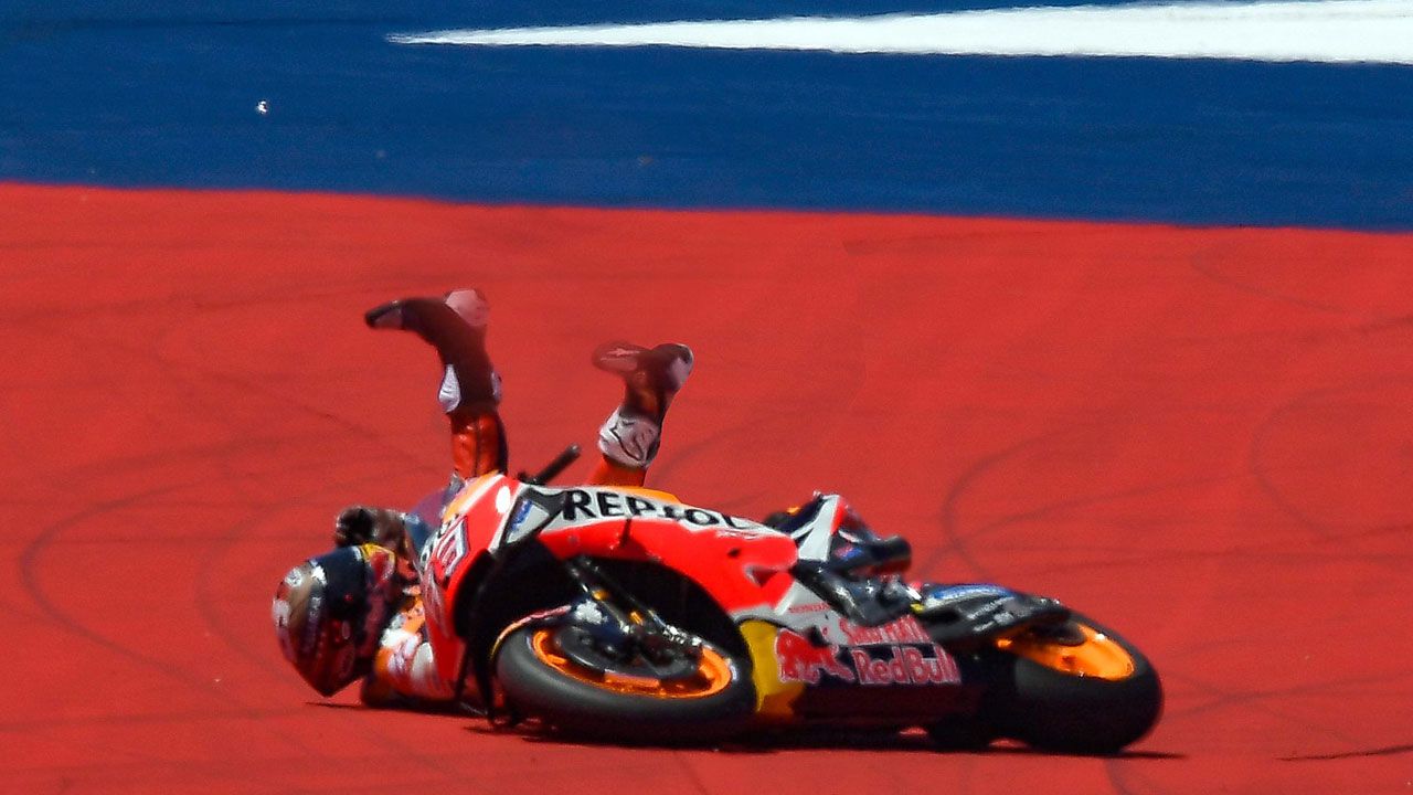 Marc Márquez sin excusas: “He tirado 25 puntos”