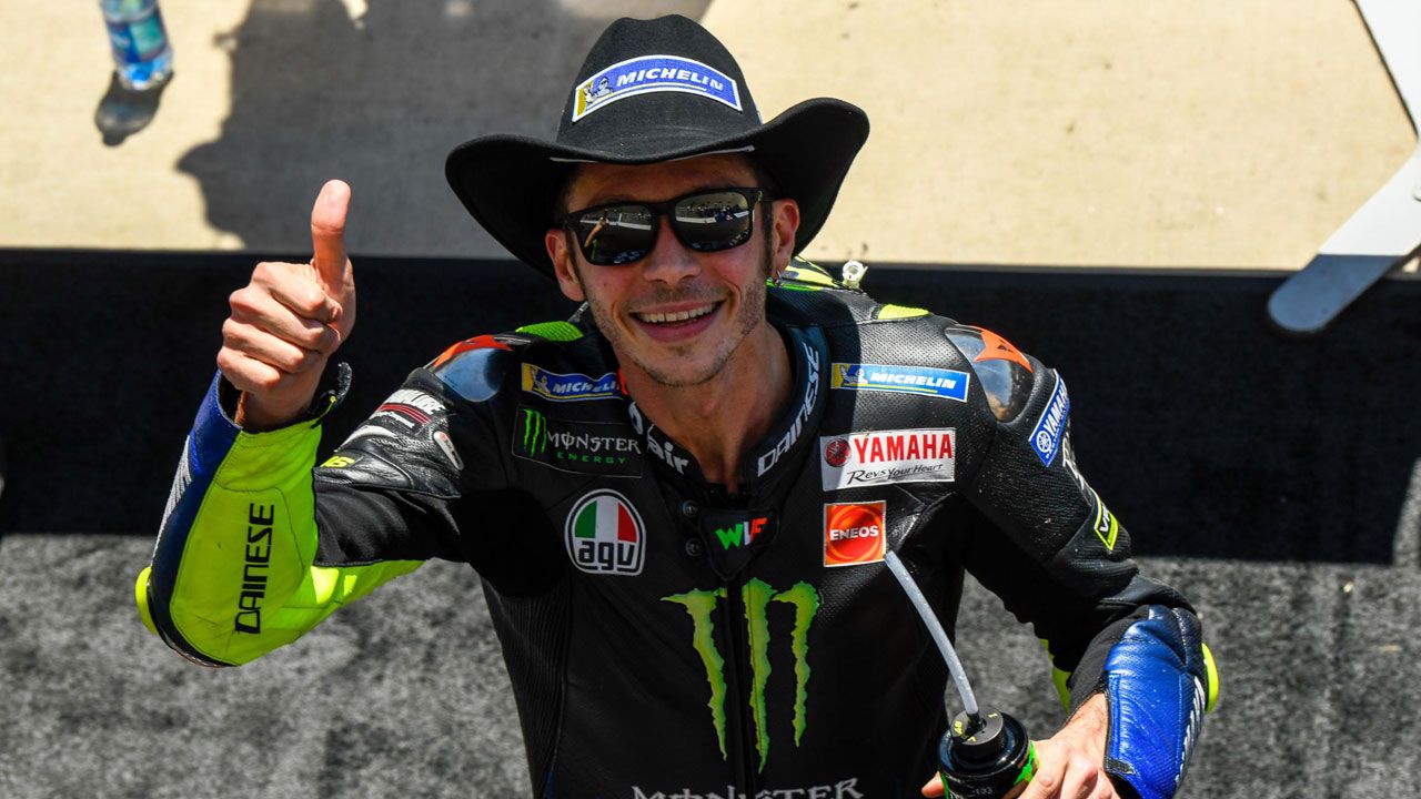 Valentino Rossi: “Cuando he visto caer a Márquez pensé que era un buen día para ganar”