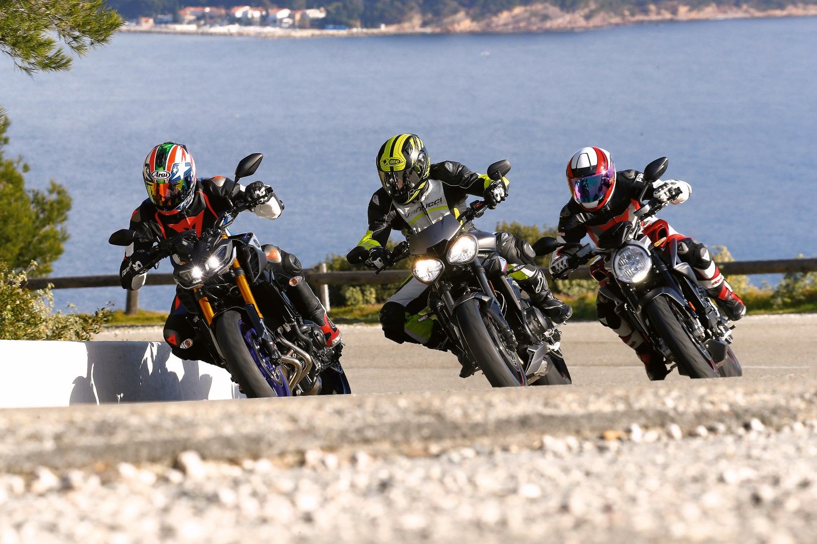 Comparativa tricilíndricas de lujo: MV Agusta Brutale 800 RR, Triumph Street Triple RS, Yamaha MT-09 SP