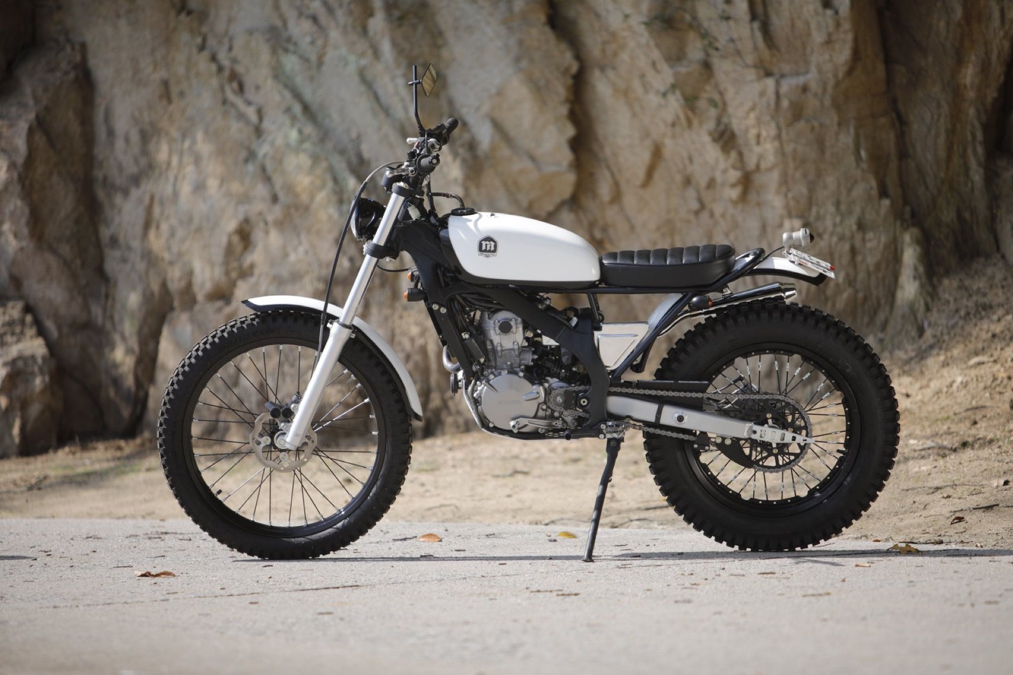 Montesa 4RIDE Scrambler, exquisito toque retro en la ligera offroad de Montesa