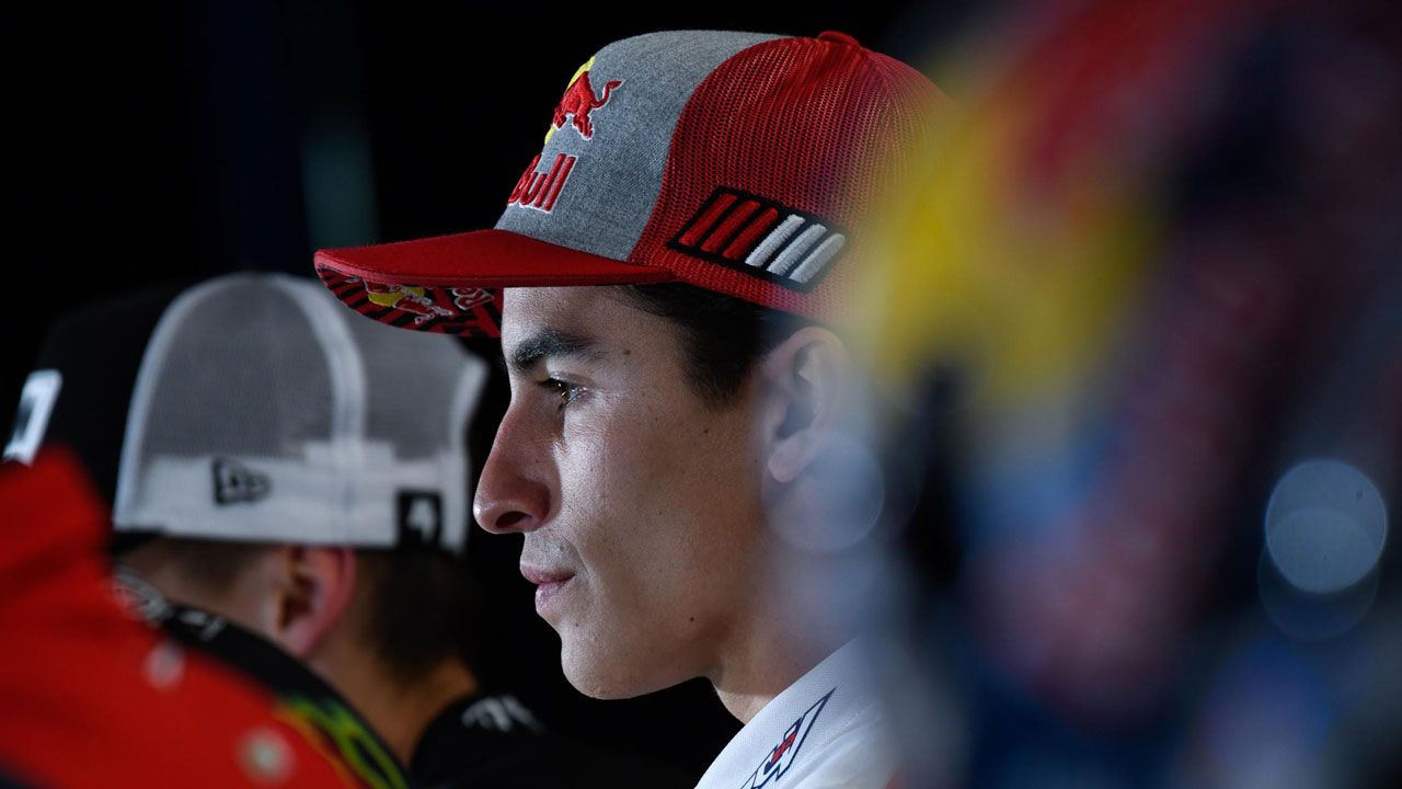Marc Márquez se cayó en Texas por un problema en la Honda que ya está “solucionado” 