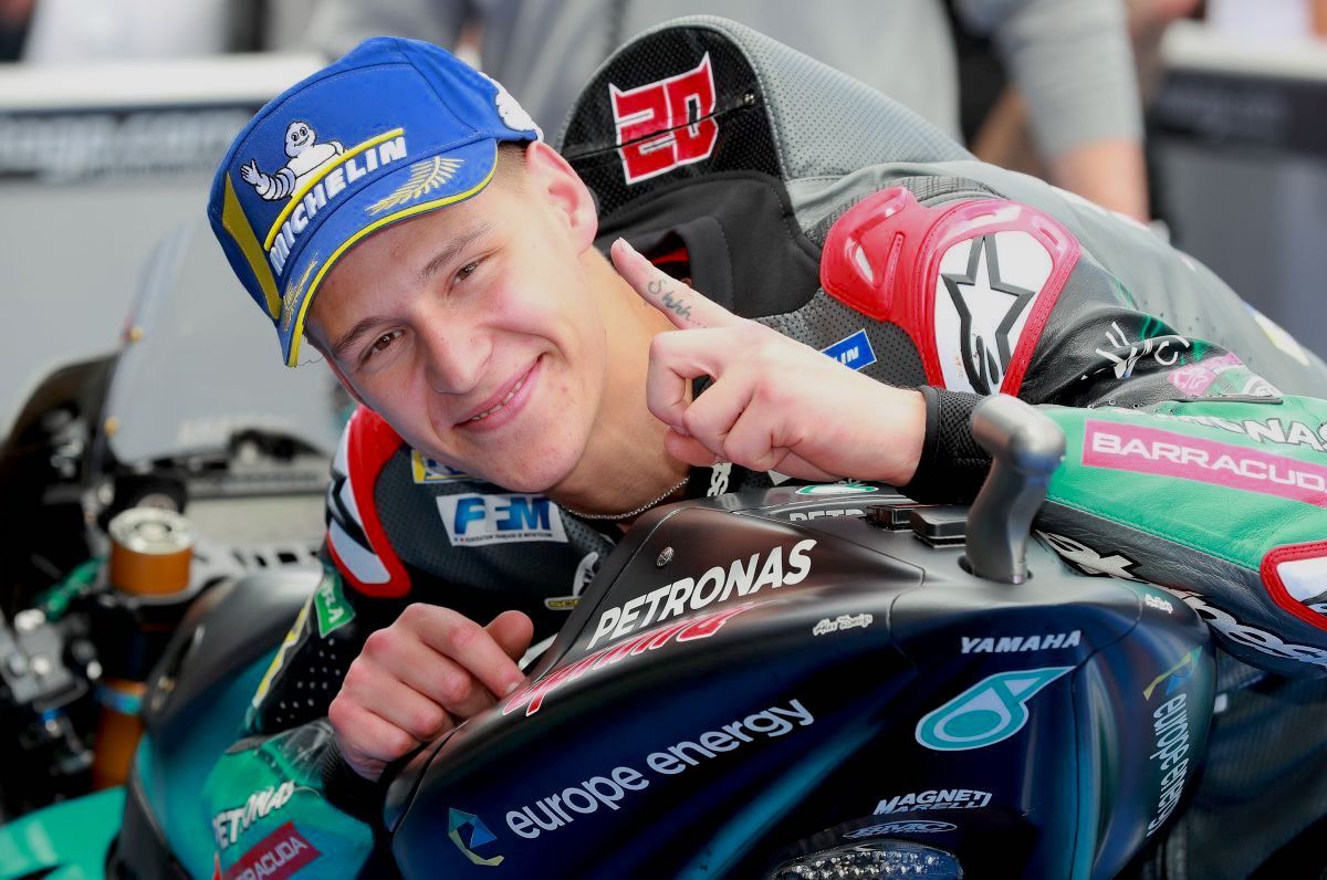 Fabio Quartararo: "La pole no es un regalo, la hemos hecho con nuestro puño derecho"