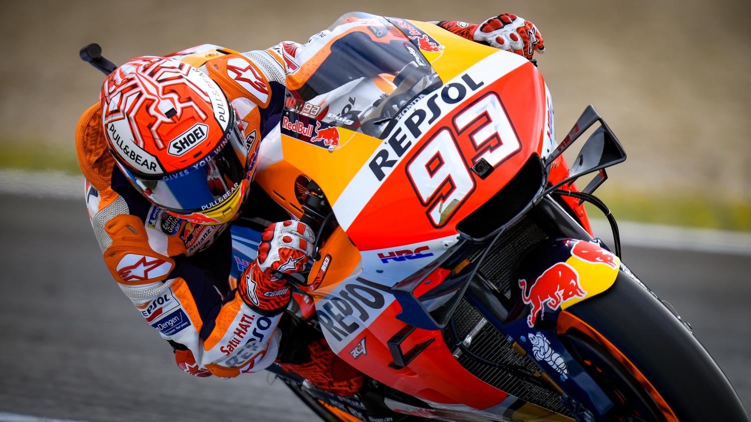 Marc Márquez lidera el triplete español de MotoGP en Jerez