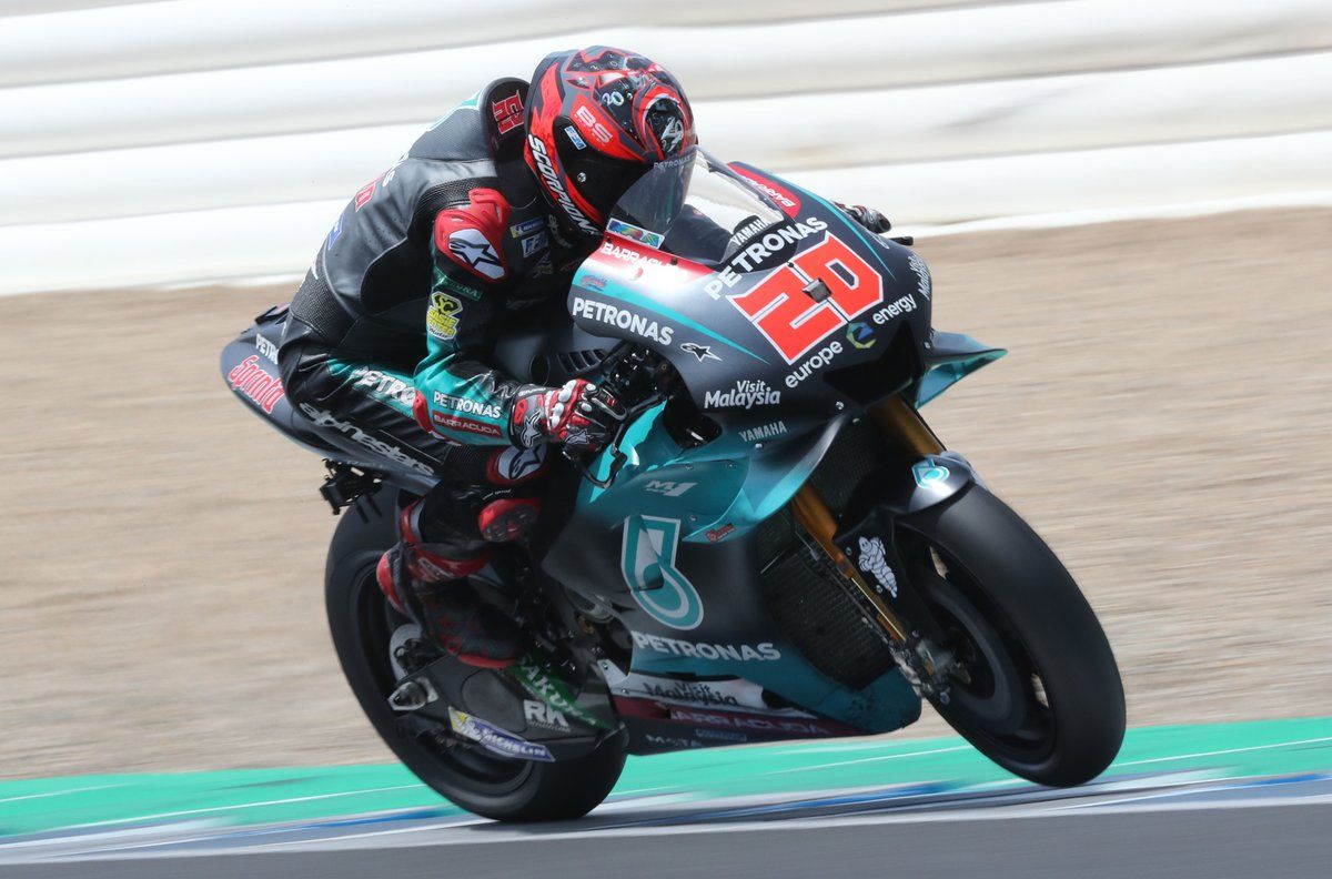 Fabio Quartararo pulveriza el récord en los tests de Jerez
