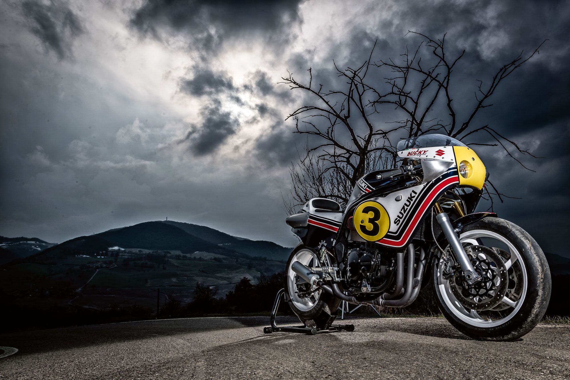 Suzuki LUCKY X, una irreconocible Bandit para recordar a Lucchinelli