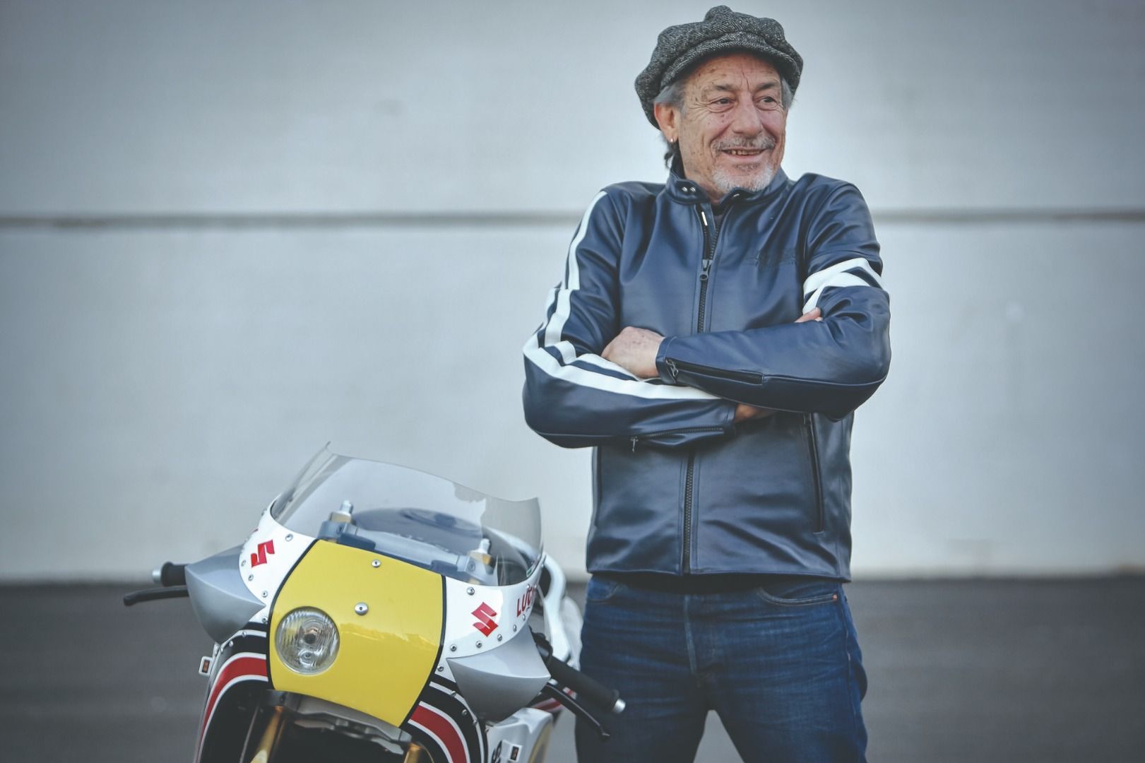 Suzuki LUCKY X, réplica Lucchinelli