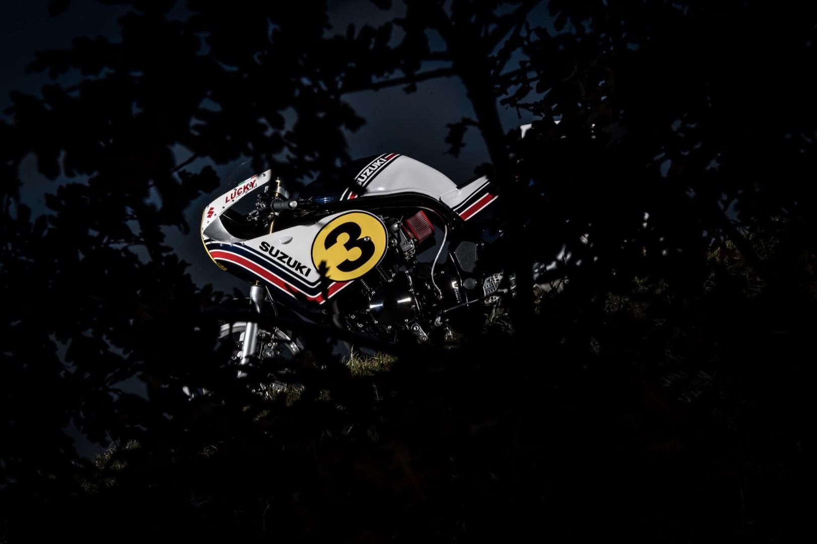Suzuki LUCKY X, réplica Lucchinelli