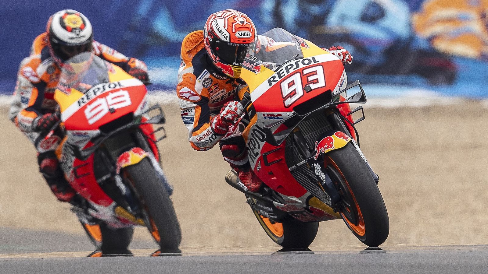 Mugello, prueba del algodón para la Honda de Marc Márquez y para Jorge Lorenzo (Fotos: Repsol / Yamaha).